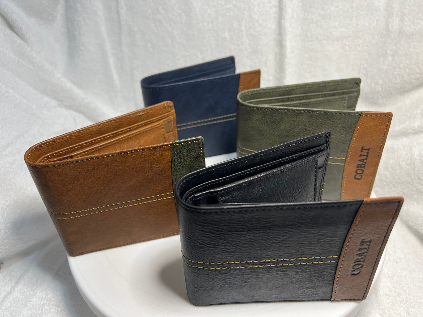 Cobalt's Stylish Vegan Wallets