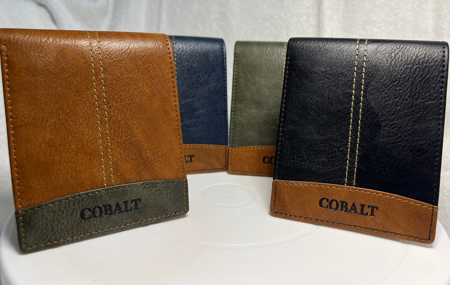 Cobalt's Stylish Vegan Wallets