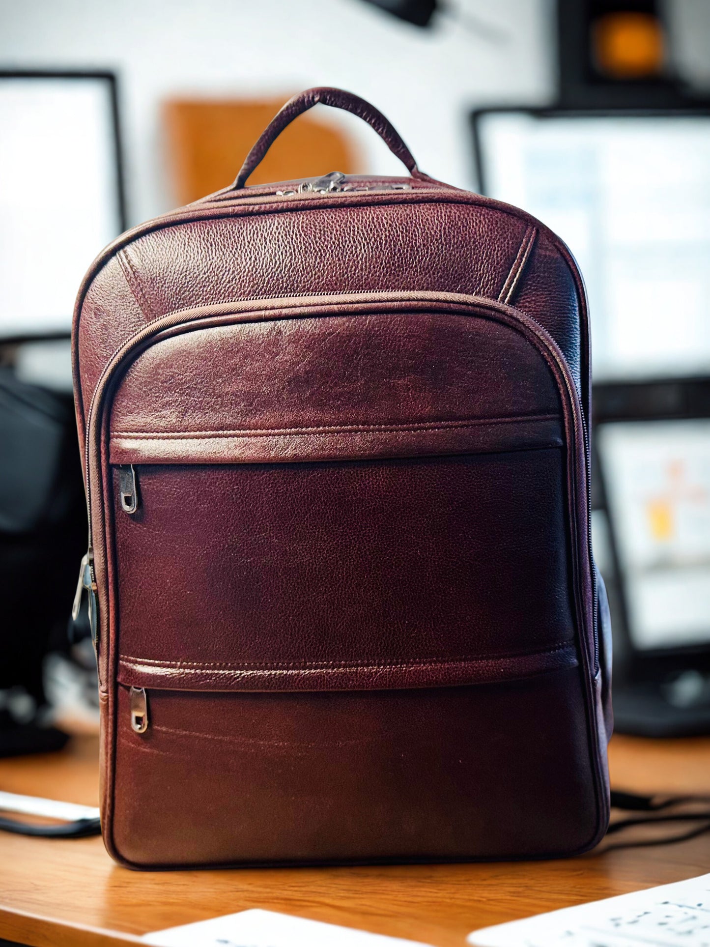 Leather Backpack