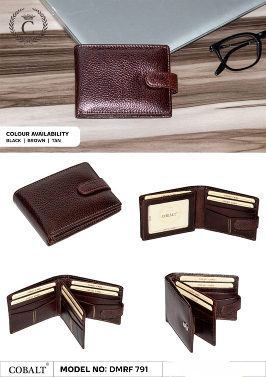 Cobalt's Elegant Leather RFID Card Holder