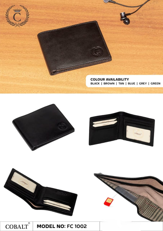 Cobalt's Single fold Wallet